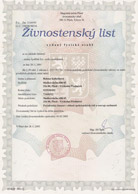 Živnostenský list